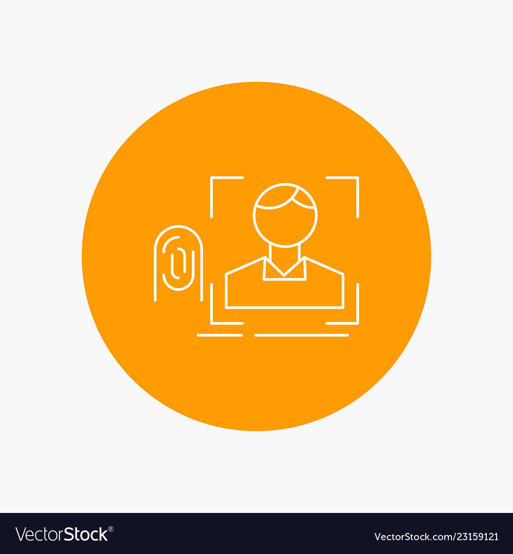 Finger fingerprint recognition scan scanning vector image Finger fingerprint recognition scan scanning