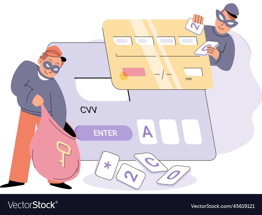 Hacker attack internet phishing hacked username Vector Image Hacker attack internet phishing hacked username