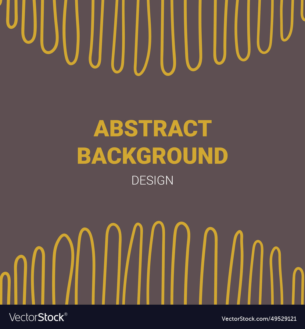 Hand draw abstract shape background vector image Hand draw abstract shape background