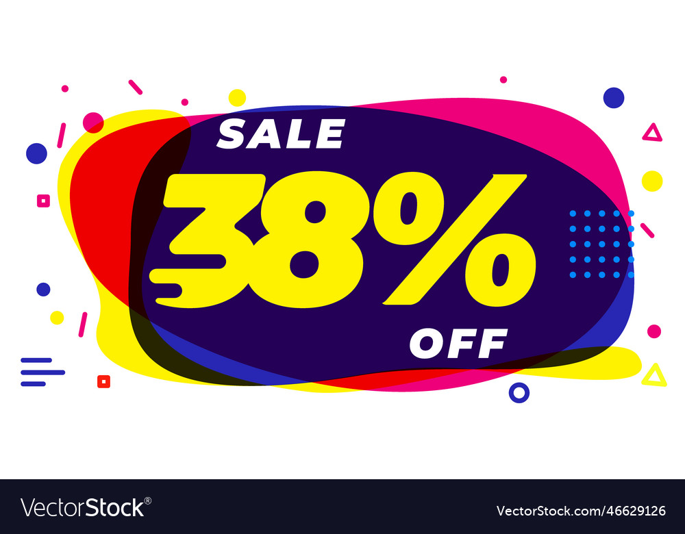 38 off sale banner flash big super promotion