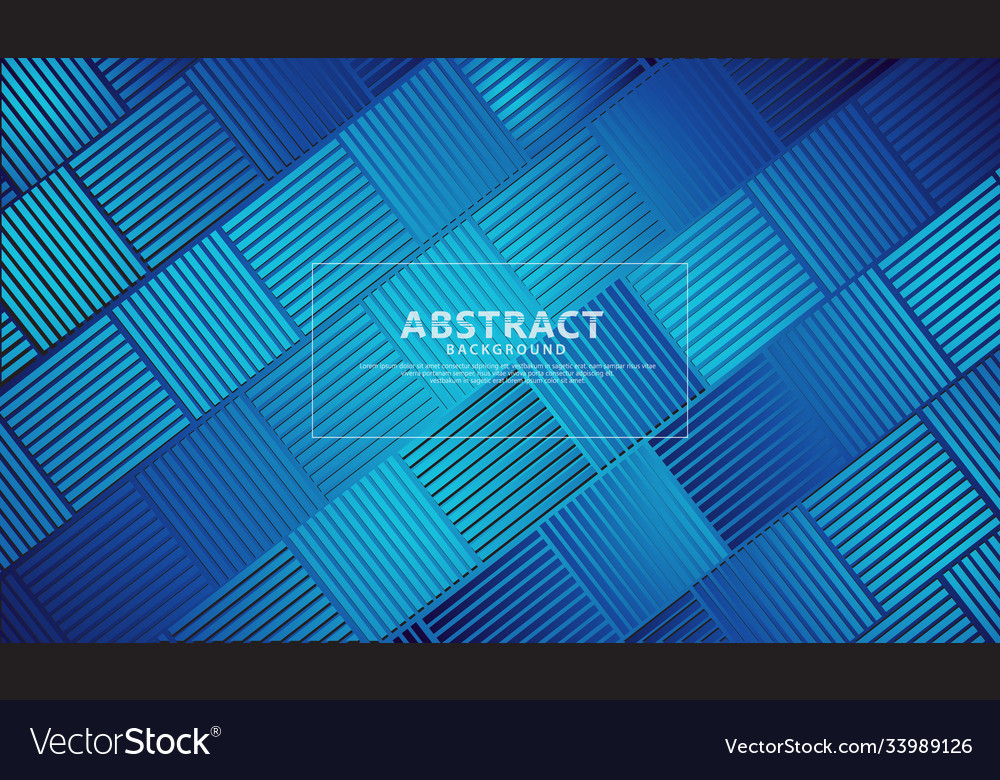 Abstract lines on rectangular shape background