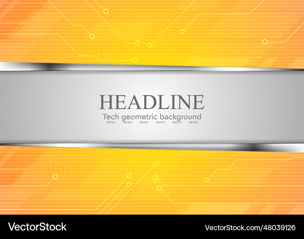 Bright abstract technology background Royalty Free Vector