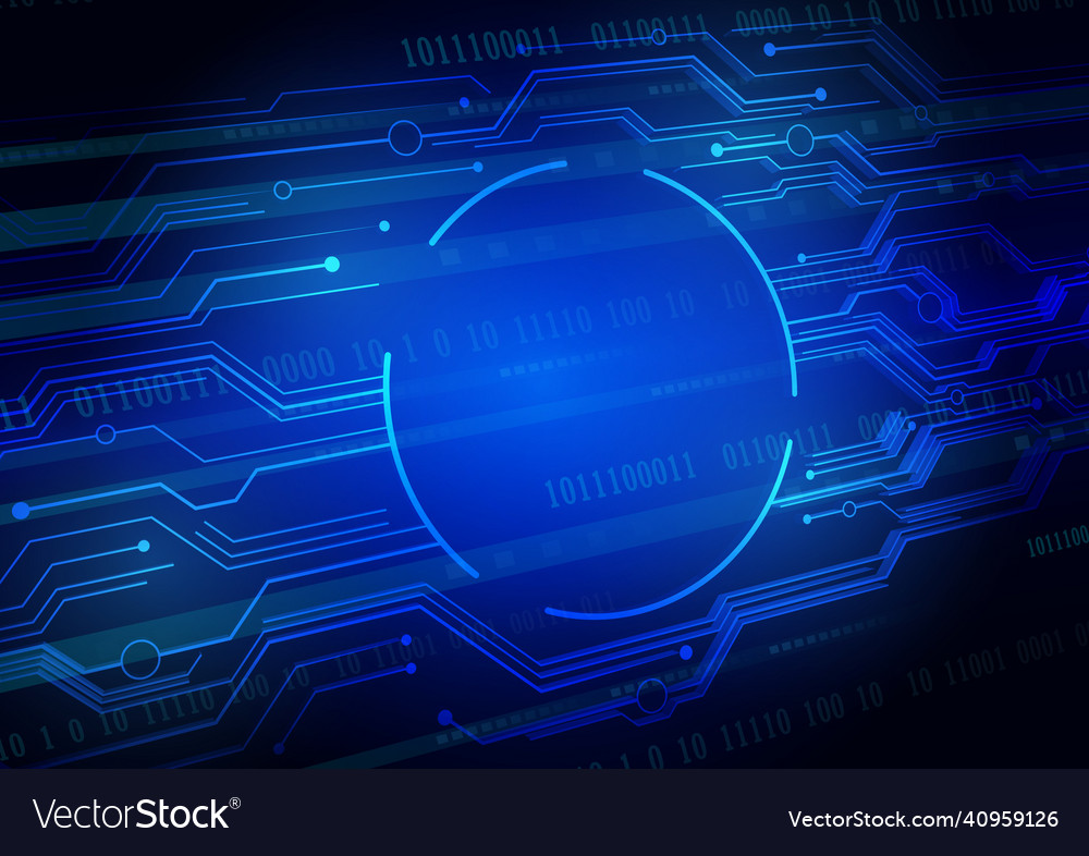 Circuit technology background with hi-tech digital
