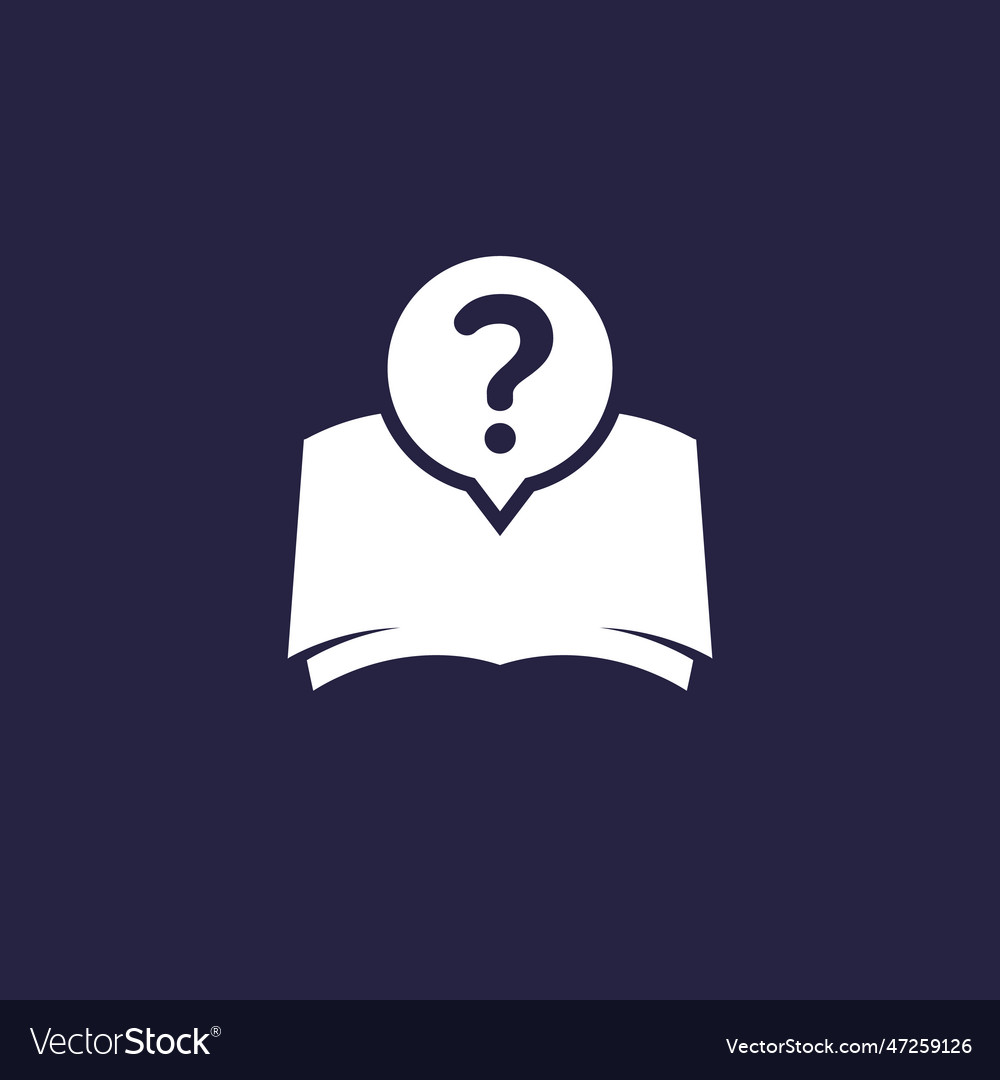Manual book with instructions icon