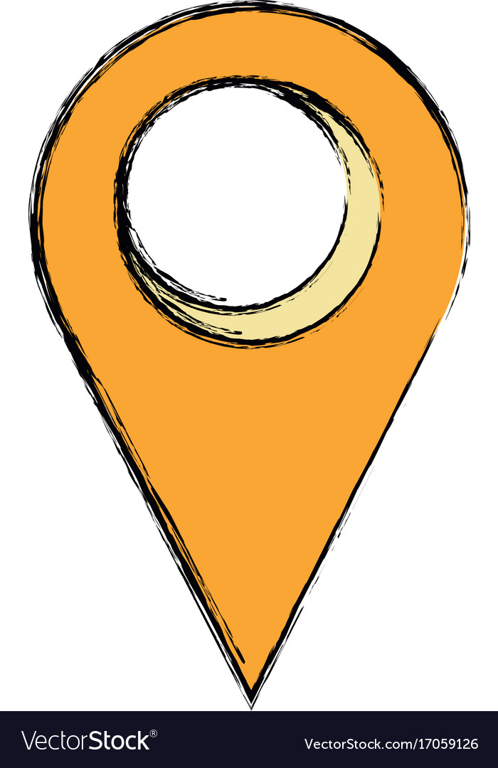 Ortssymbol Pointer map
