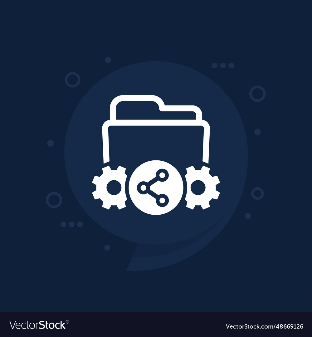 Shared project folder icon