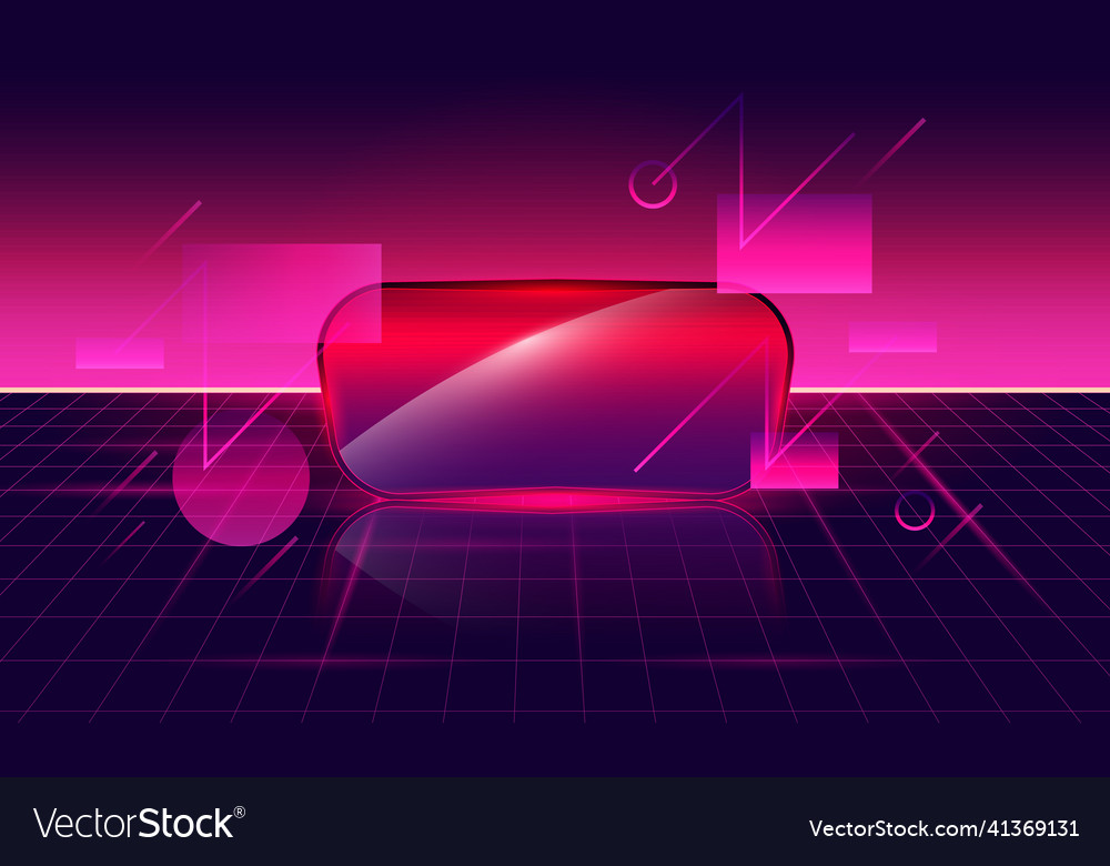 Abstract holography with data and graph vector image Abstract holography with data and graph