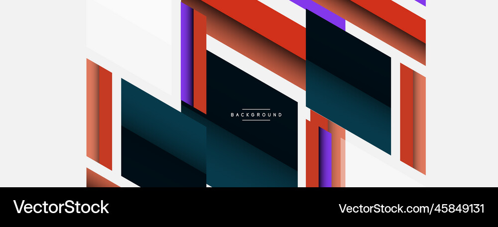 Background geometric diagonal square shapes Vector Image