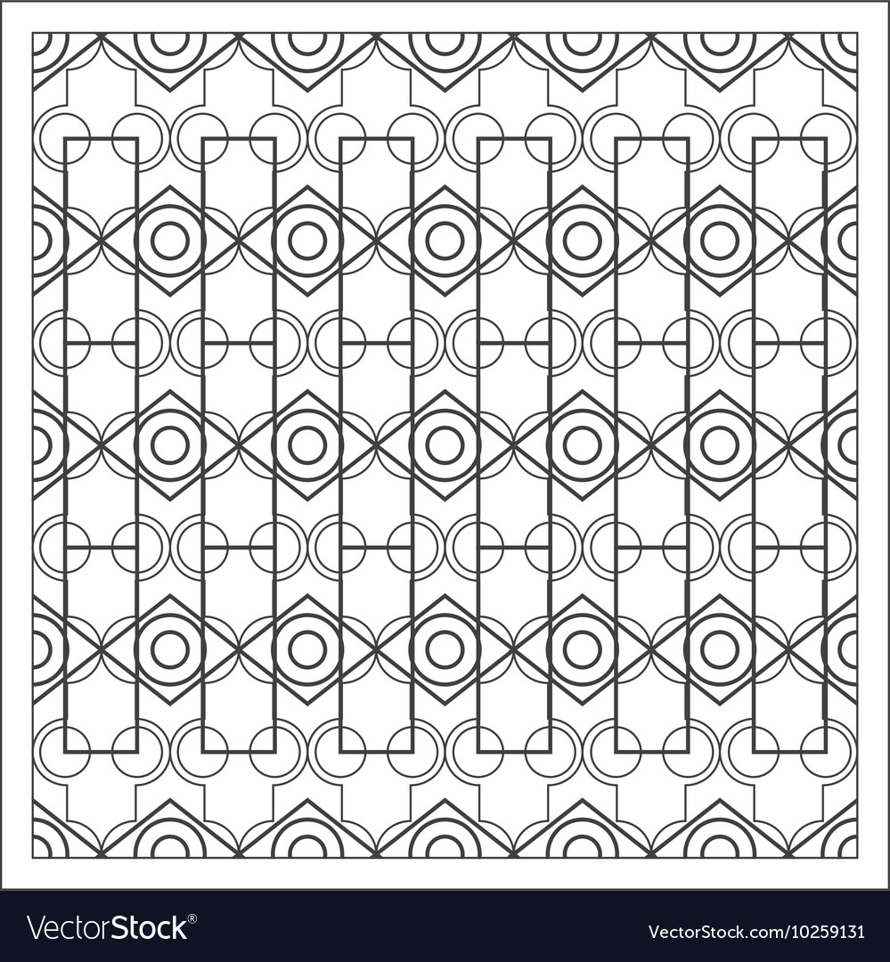 Geometrical pattern background