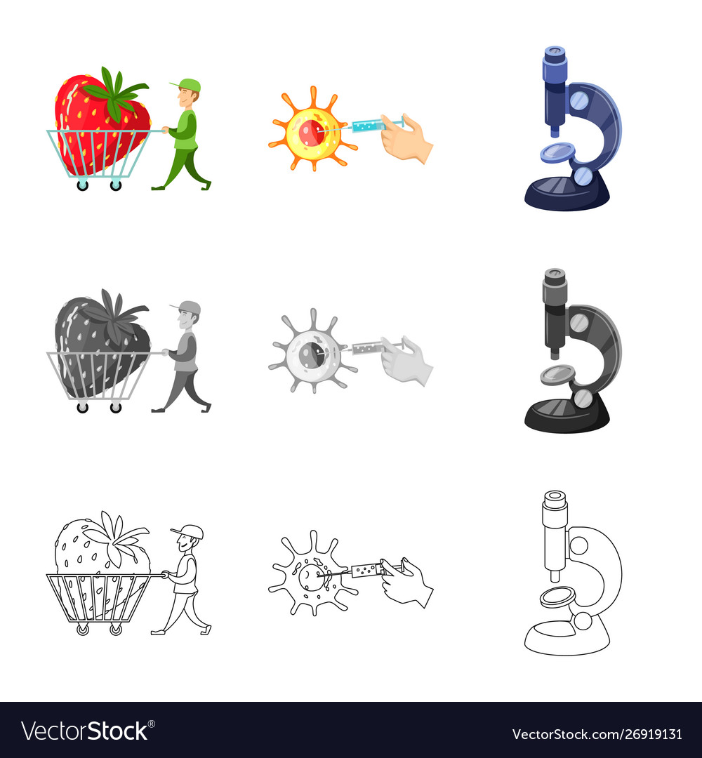 Isolated object test and synthetic symbol Vector Image Isolated object test and synthetic symbol