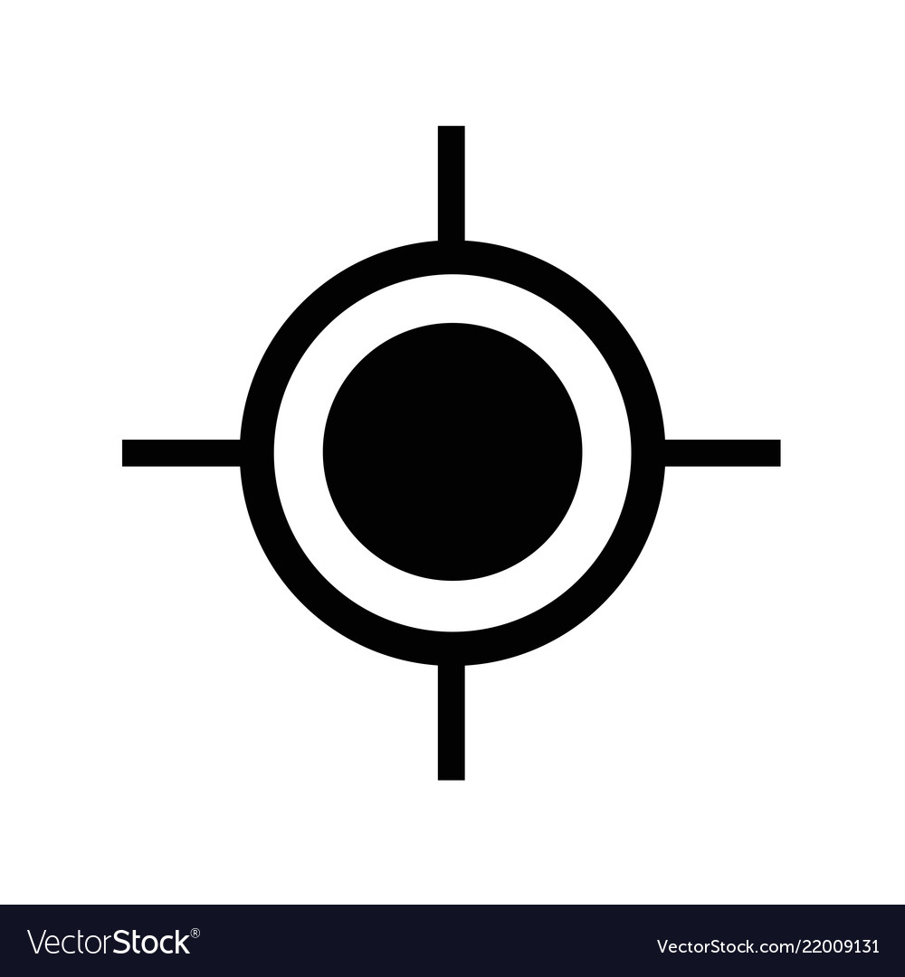 Map pointer gps icon