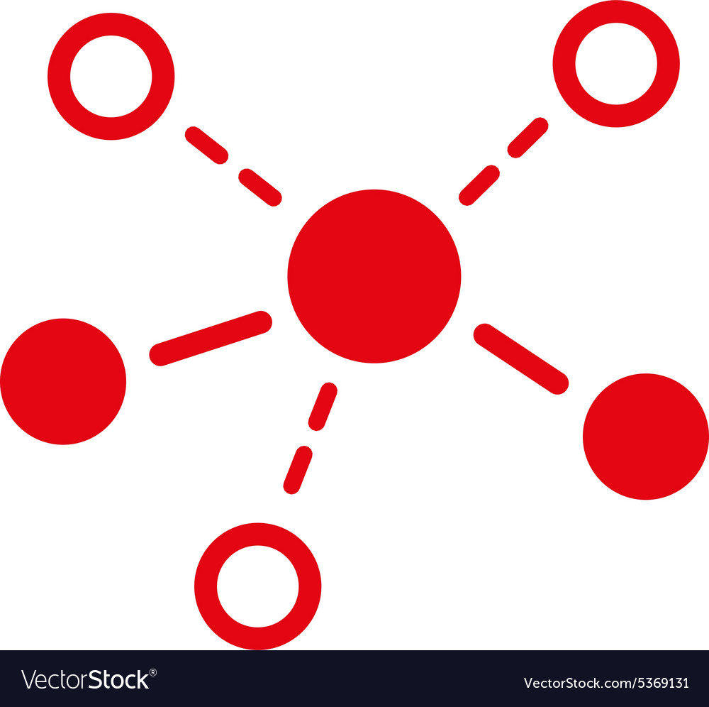 Structure icon from business bicolor set Vector Image