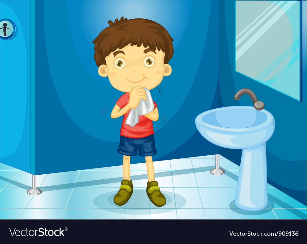 Bathroom Royalty Free Vector Image - VectorStock