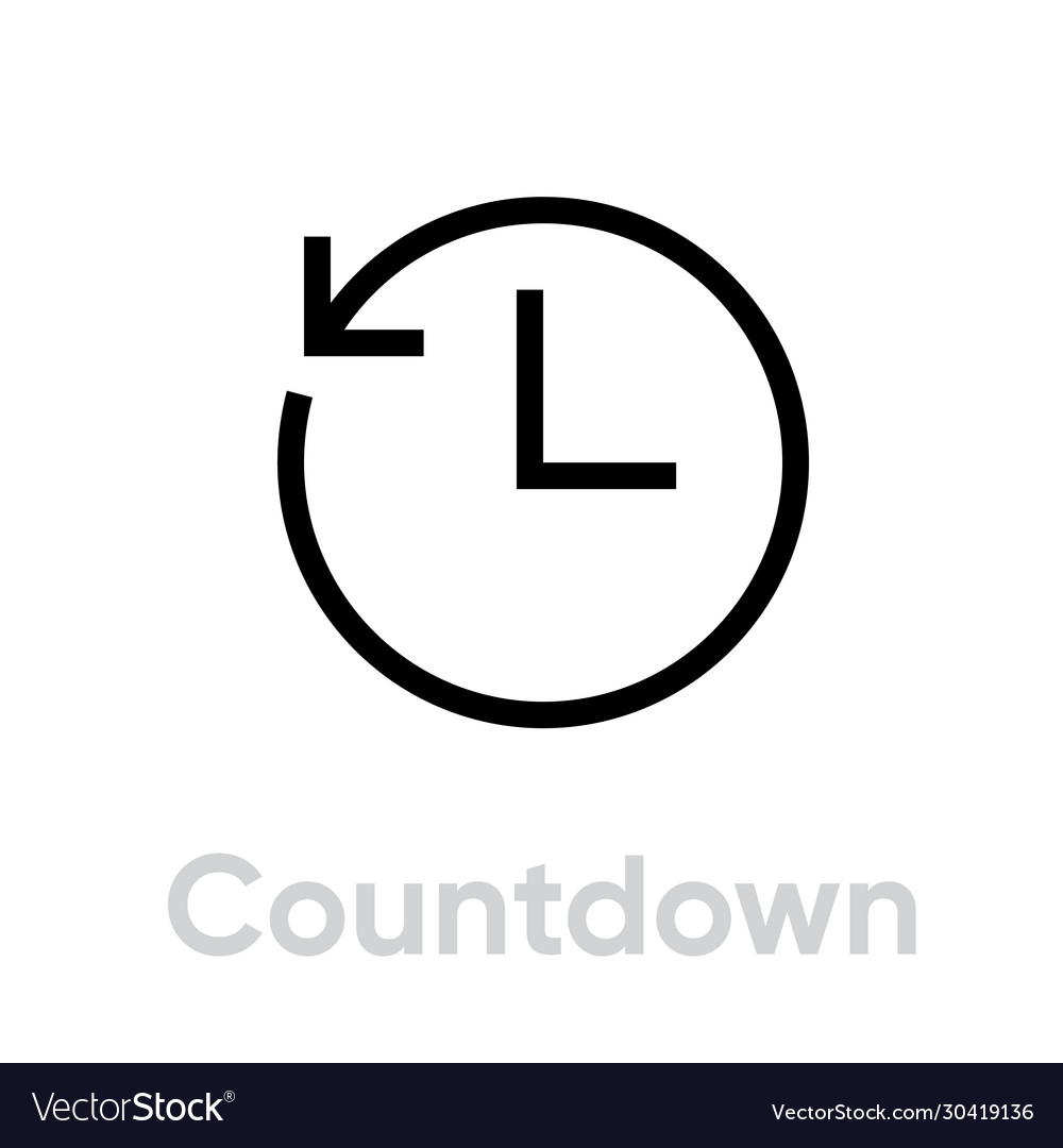 Countdown Clock Icon