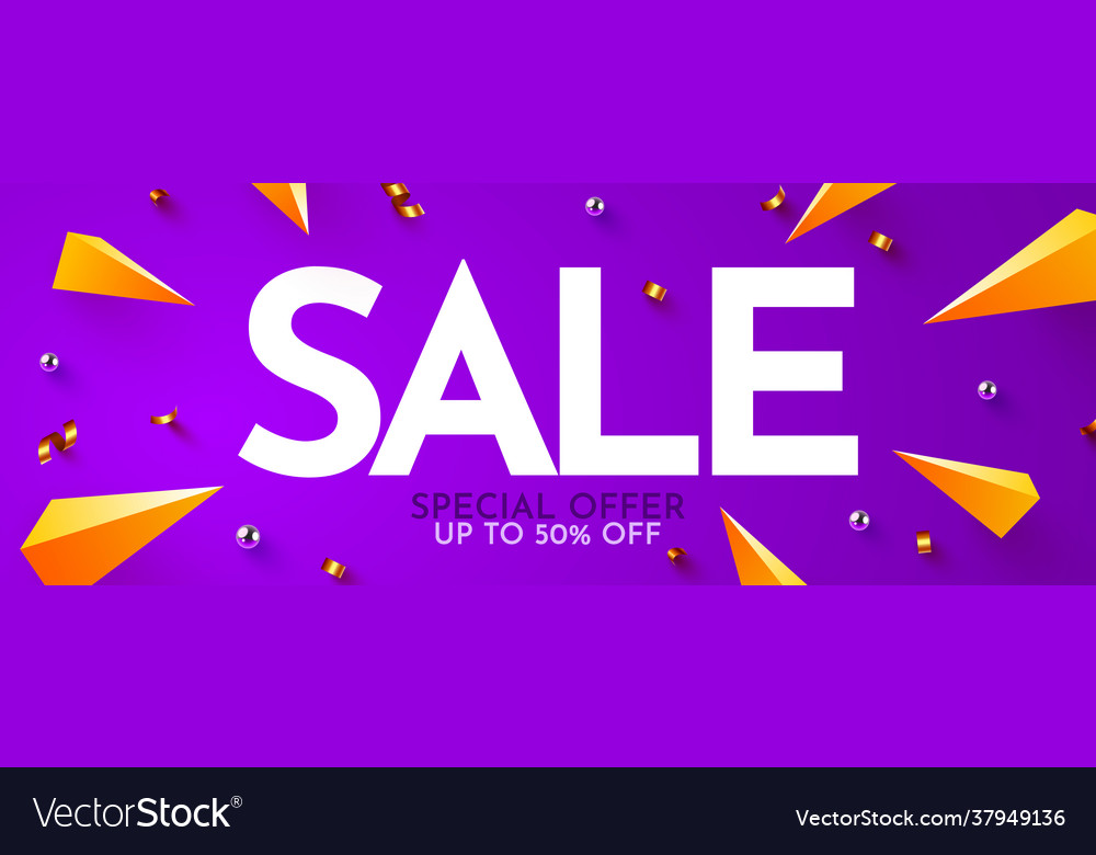 Great discount sale banner or poster design