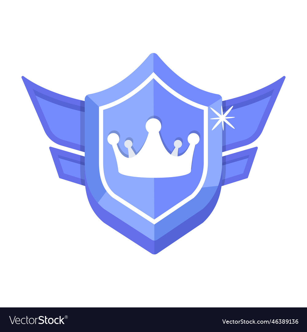 Royal Badge Royalty Free Vector Image Vectorstock