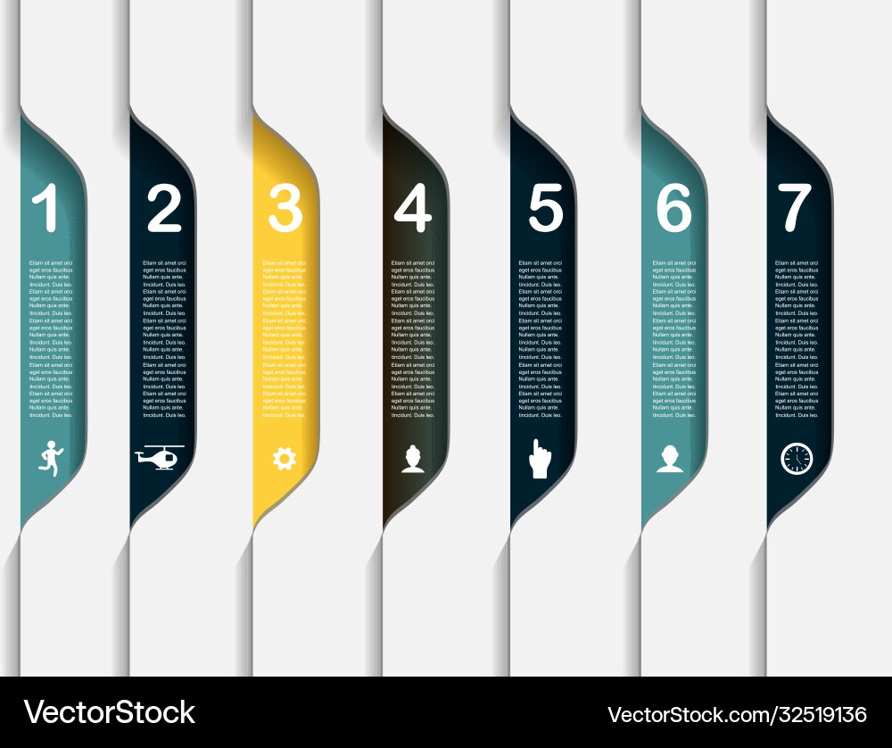 Set elements infographics Royalty Free Vector Image
