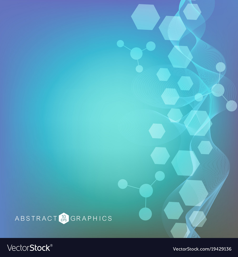 Strukturmolekül und Kommunikation dna Atom