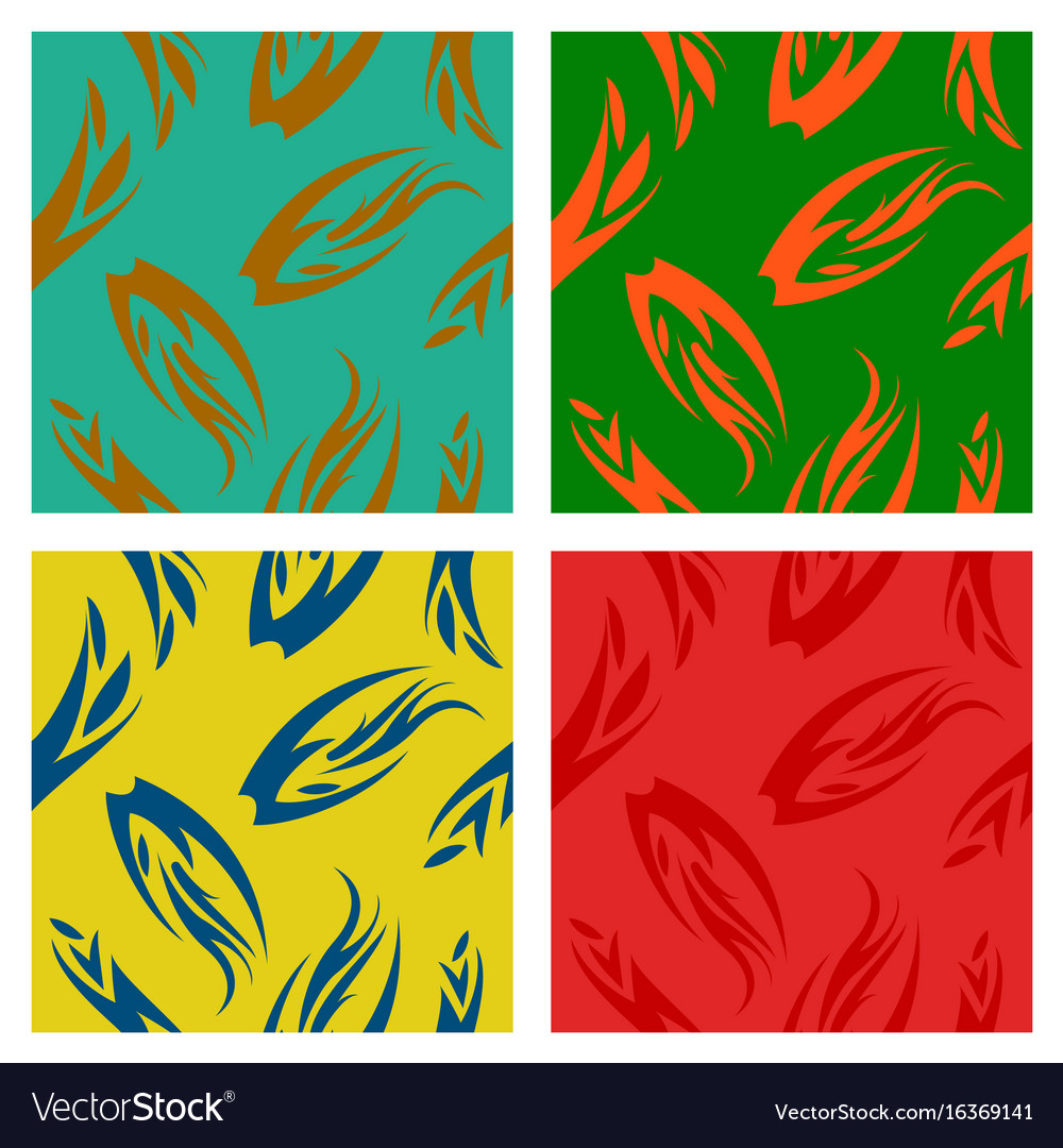 Assembly of patterns in striped style