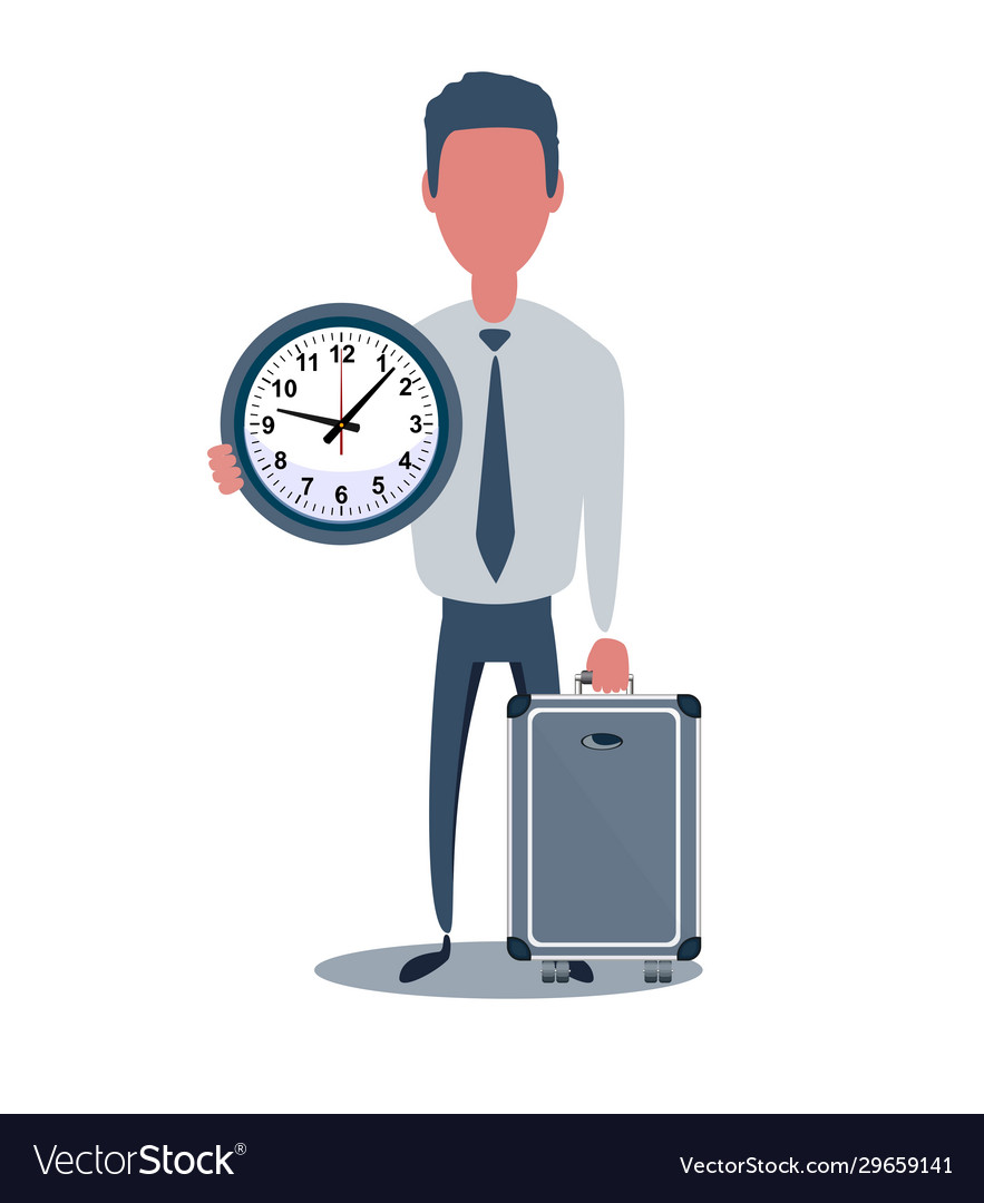 Geschäftsmann oder Angestellte männlichen Charakter in trendy vector image Geschäftsmann oder Angestellte männlichen Charakter in trendy