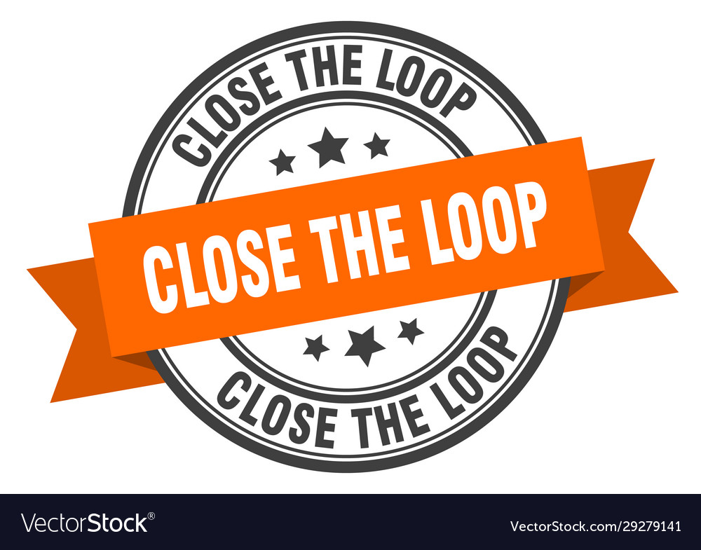 Close loop label loopround band