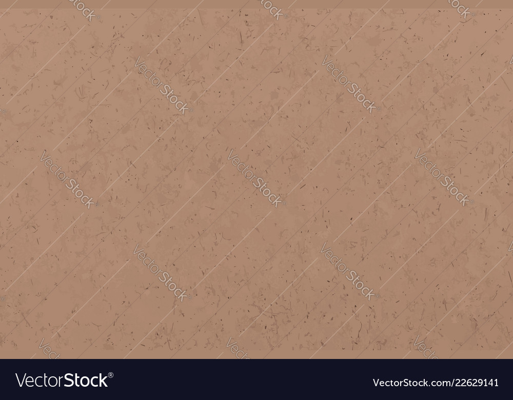 Kraft texture paper beige empty background vector image Kraft texture paper beige empty background