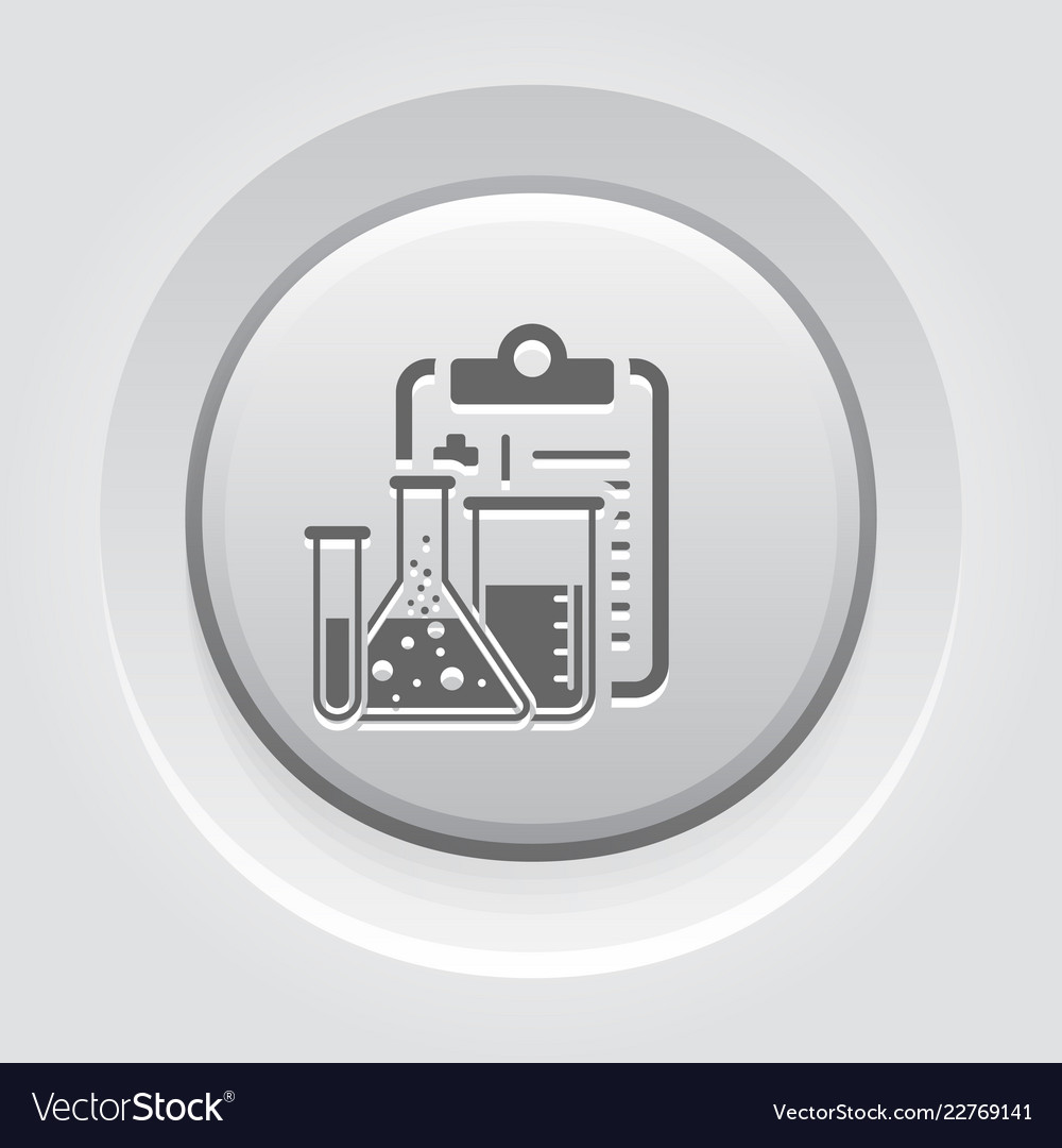 Laboratory analysis flat icon