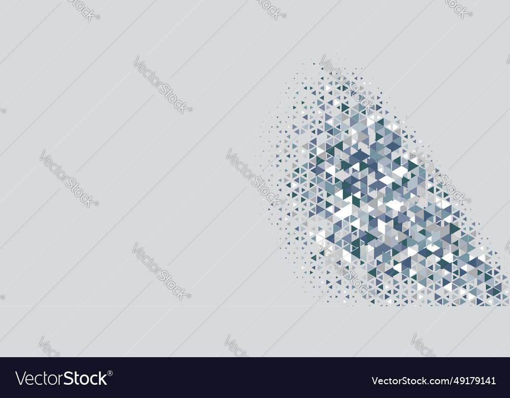 Multicolored abstract triangle background