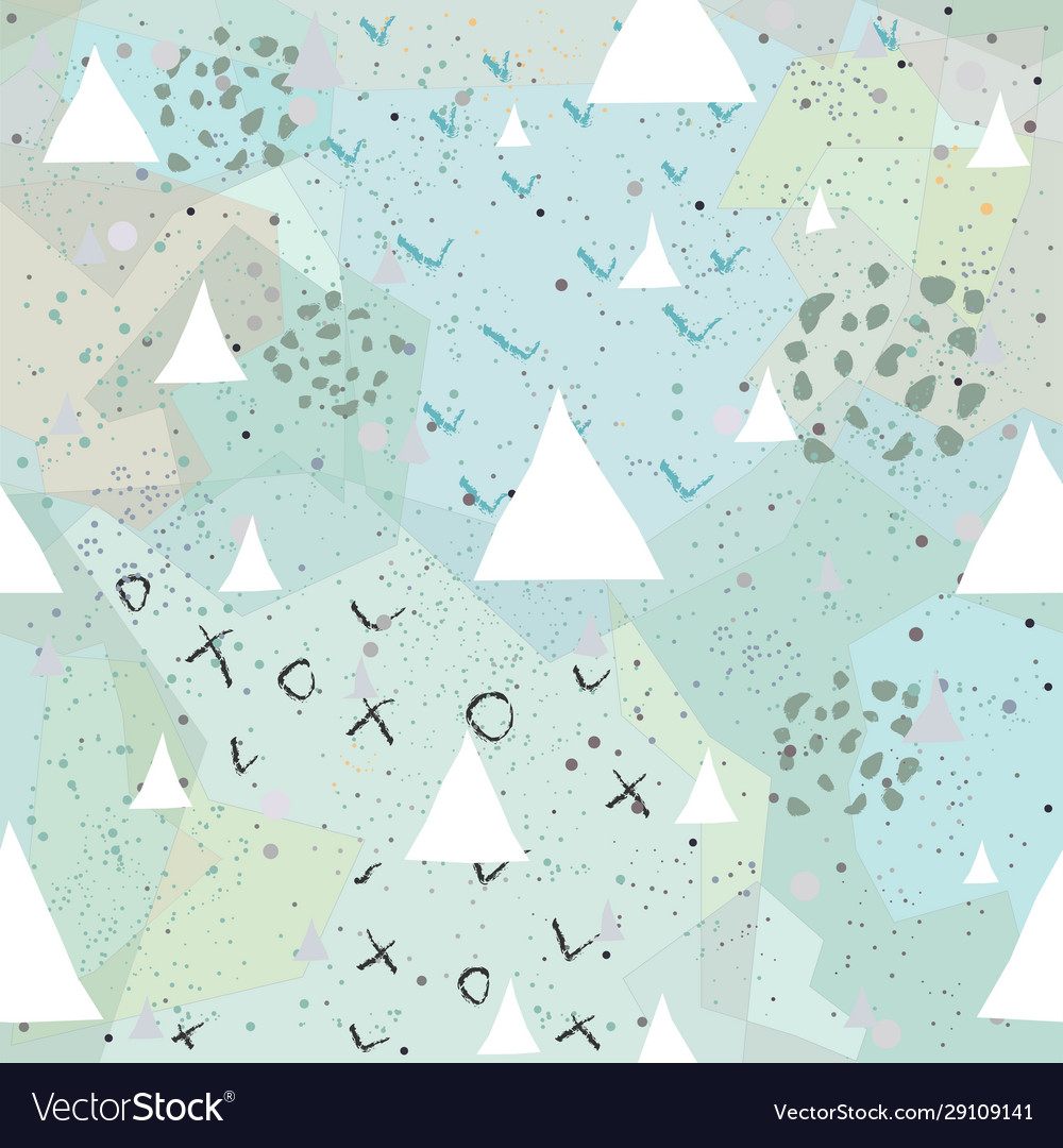 Pastel Triangle Pattern