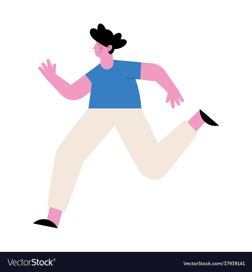 Running Man Character Icon