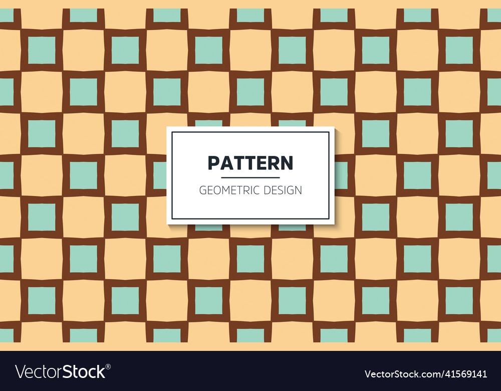 Seamless geometric pattern with colorful elements