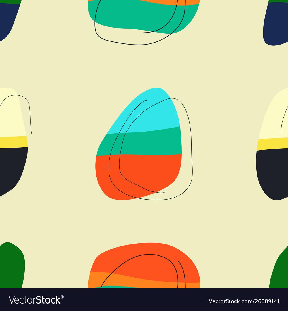 Seamless pattern background with abstract vector image Seamless pattern background with abstract
