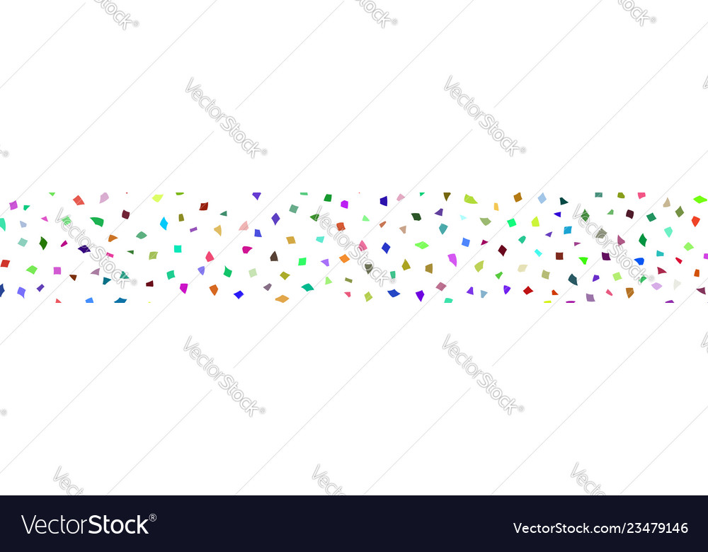 Abstract Banner Of Very Small Pieces Of Paper Vector Image