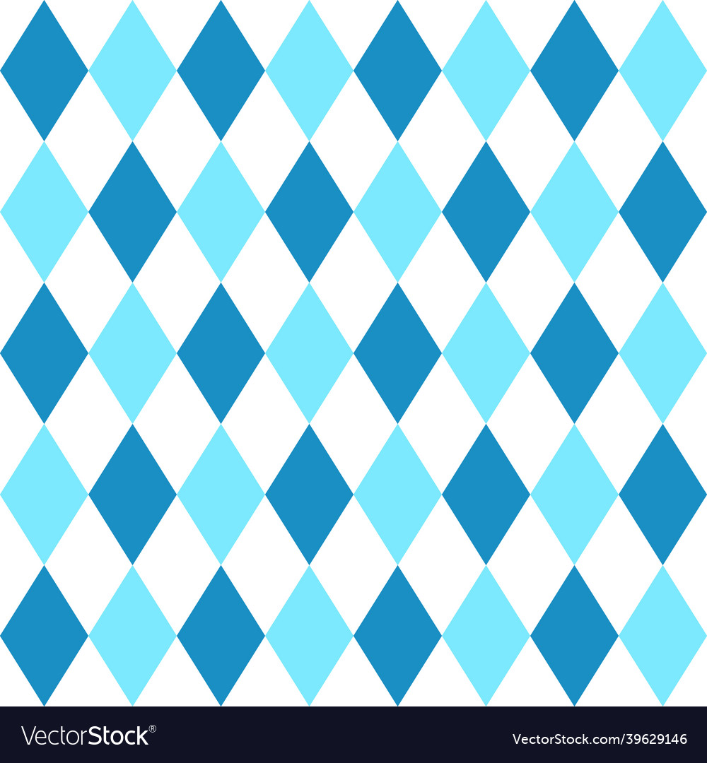 Argyle pattern seamless background vector image Argyle pattern seamless background