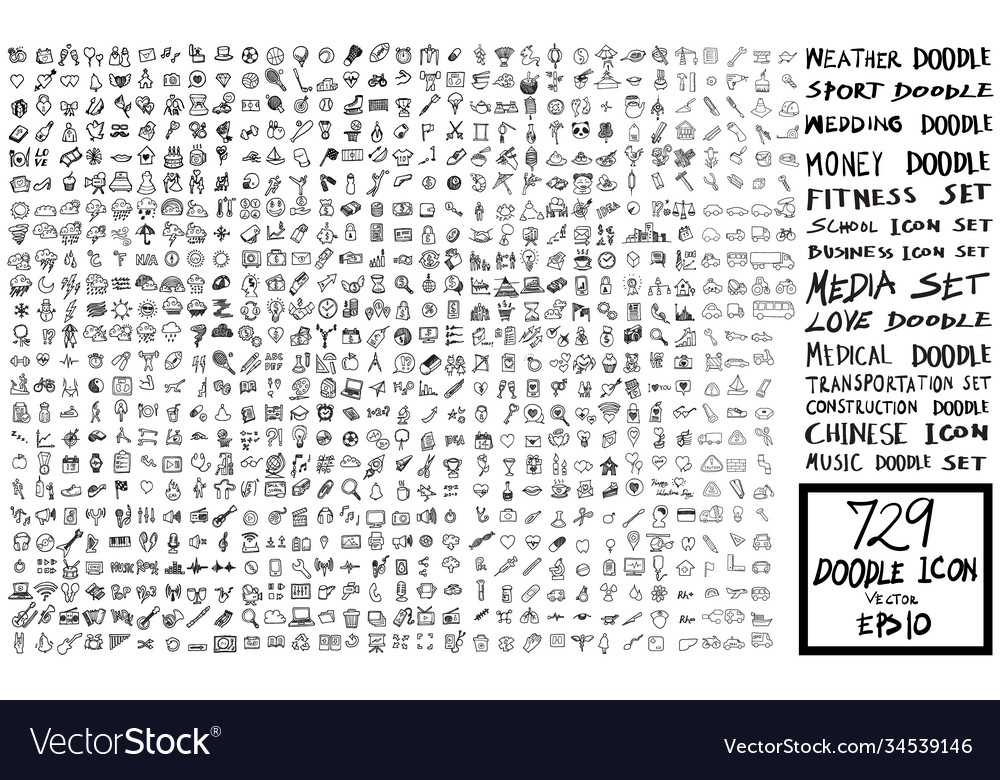 Back to School Doodle Set
