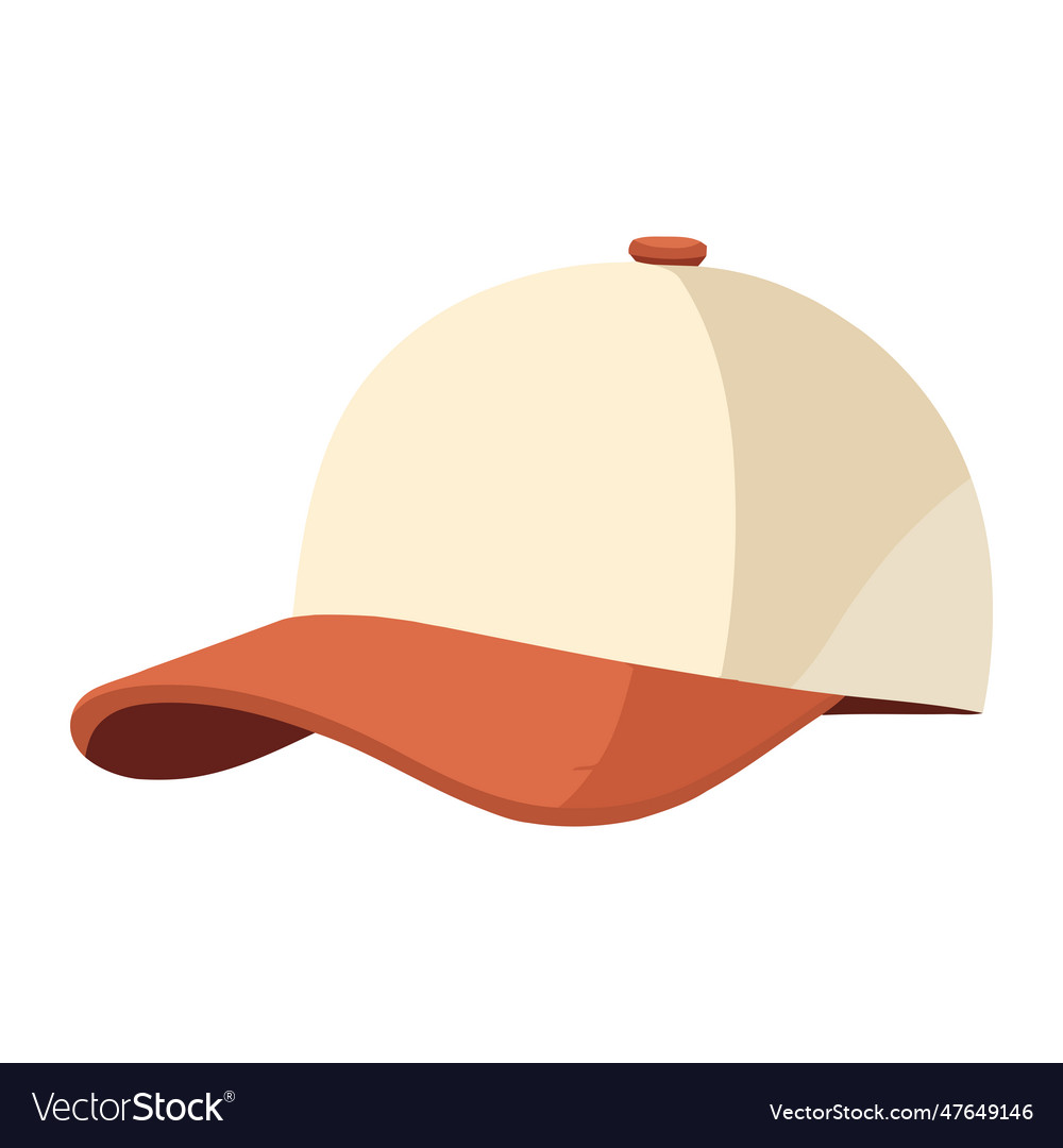 Baseball cap sport icon style