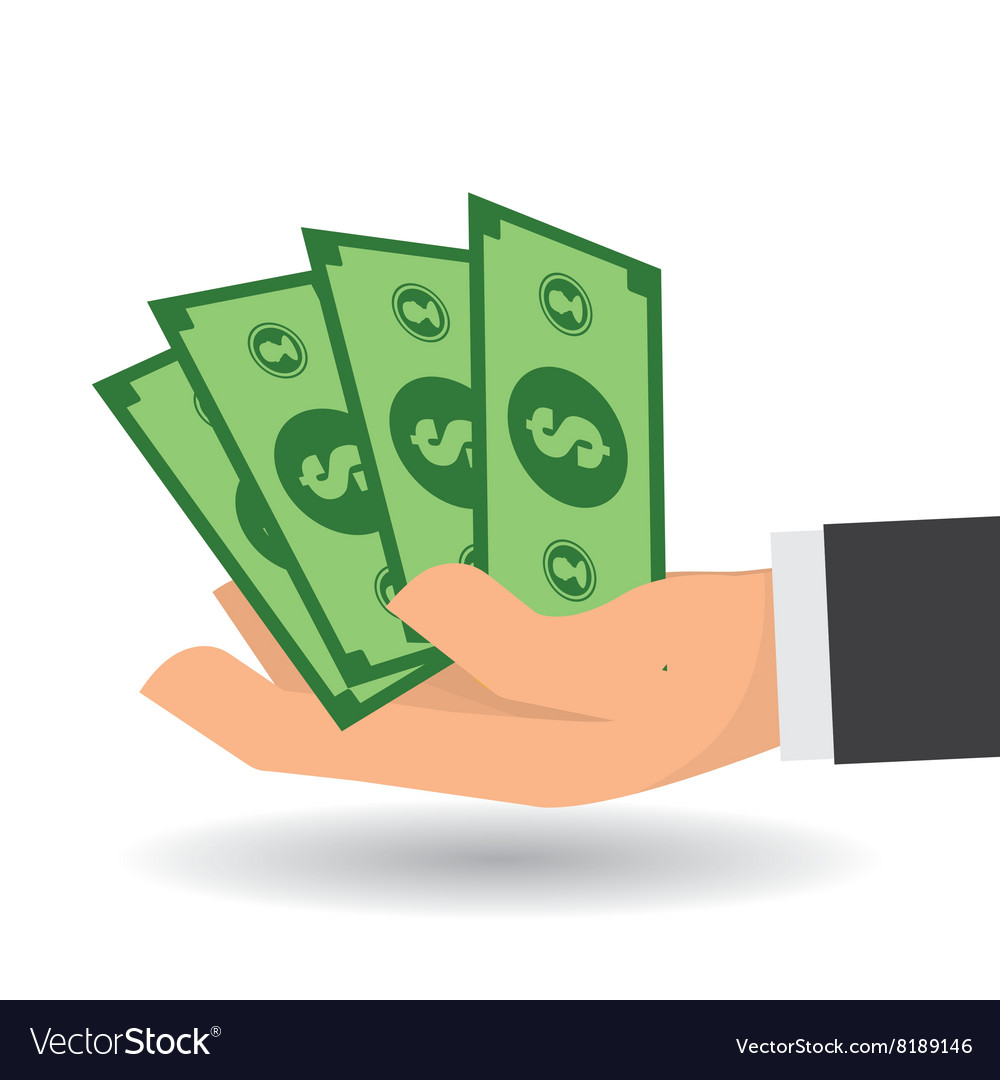 Money bills design Royalty Free Vector Image - VectorStock