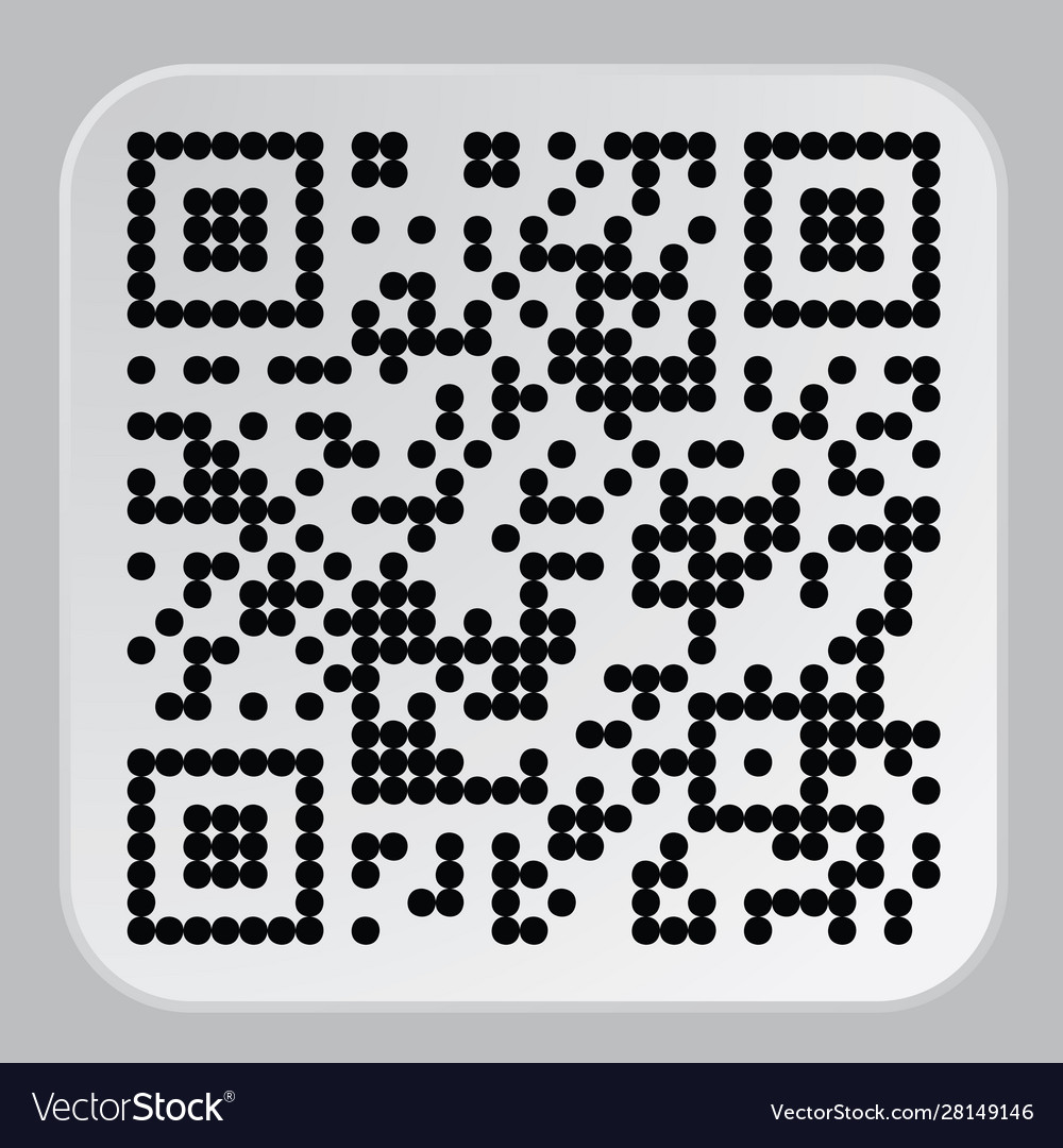 Qr code vector image Qr code