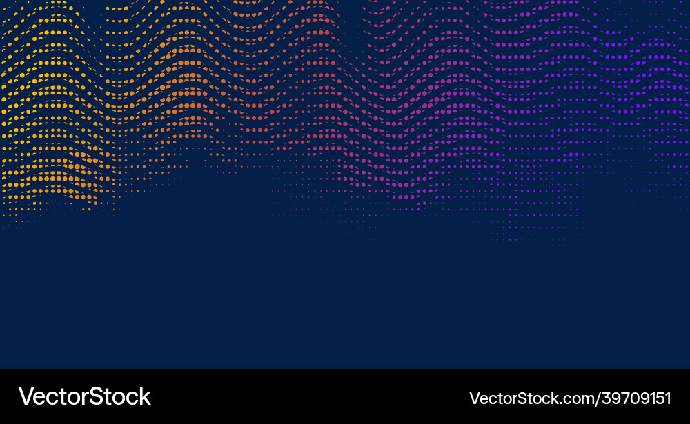 Abstract background halftone gradient Royalty Free Vector
