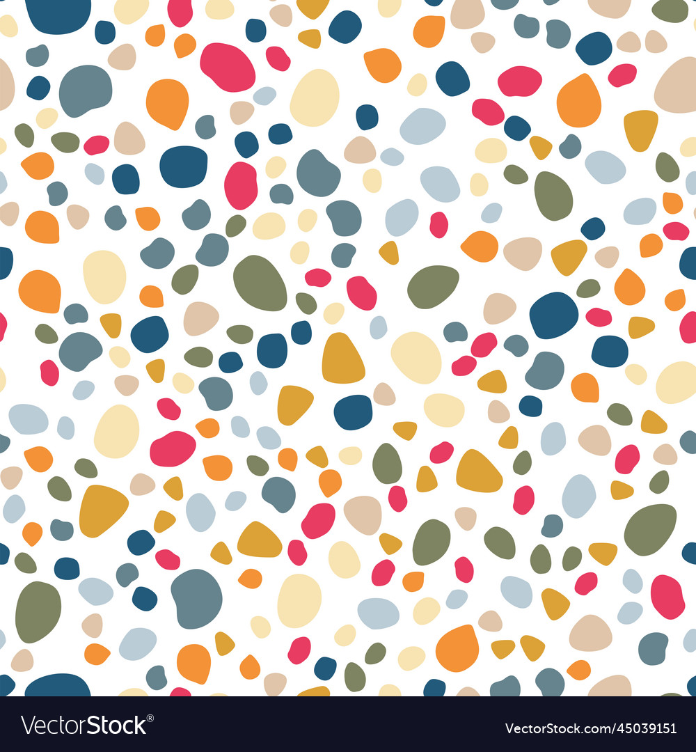 Abstract trendy seamless patterns set with hand