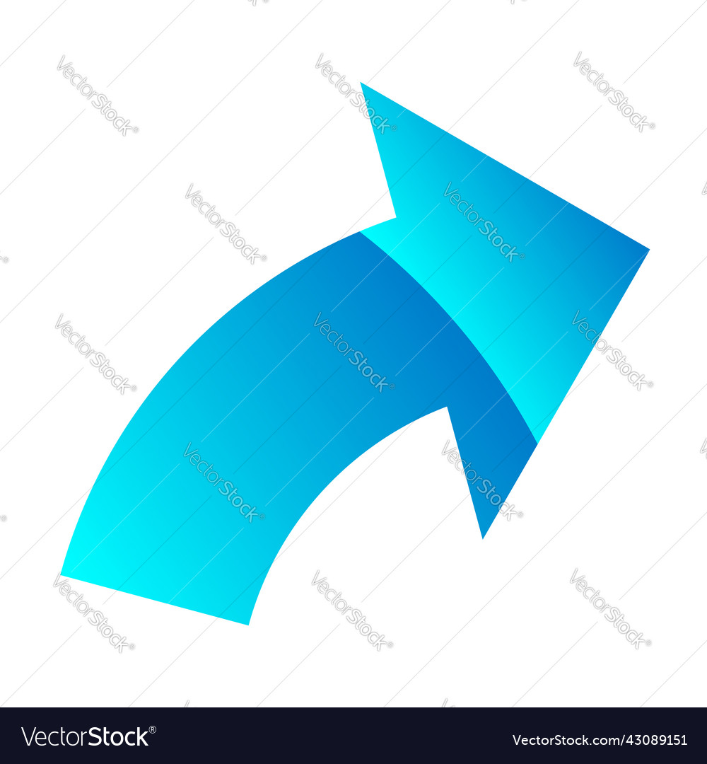 Runder Pfeilzeiger Cursor Formelement vector image Runder Pfeilzeiger Cursor Formelement