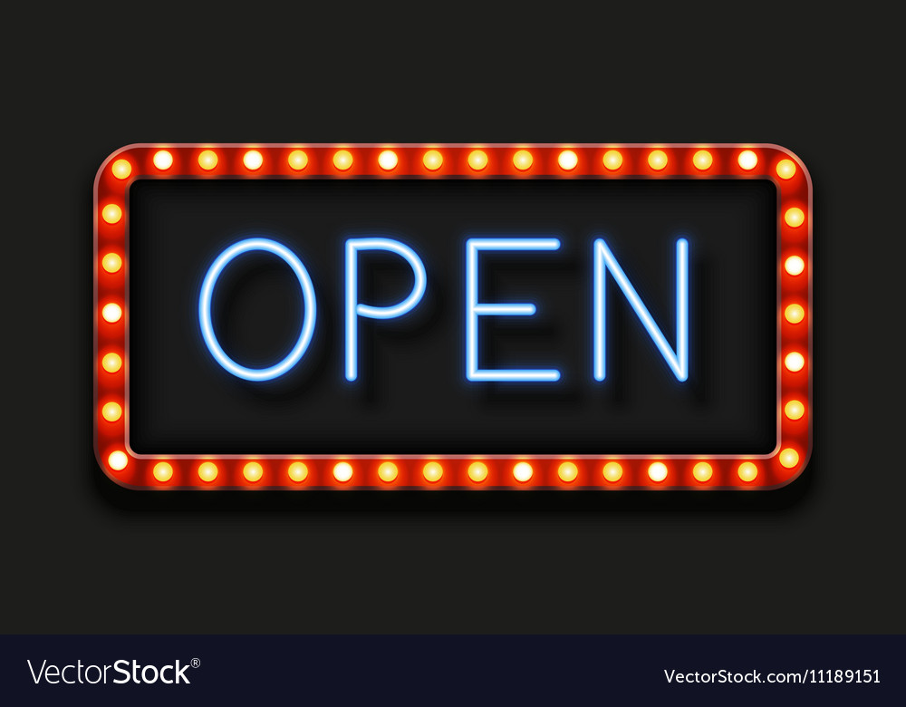 Modern retro billboard background with text