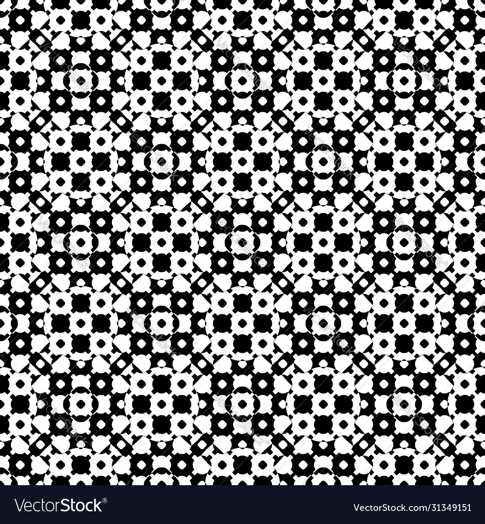 Monochrome specular geometric pattern