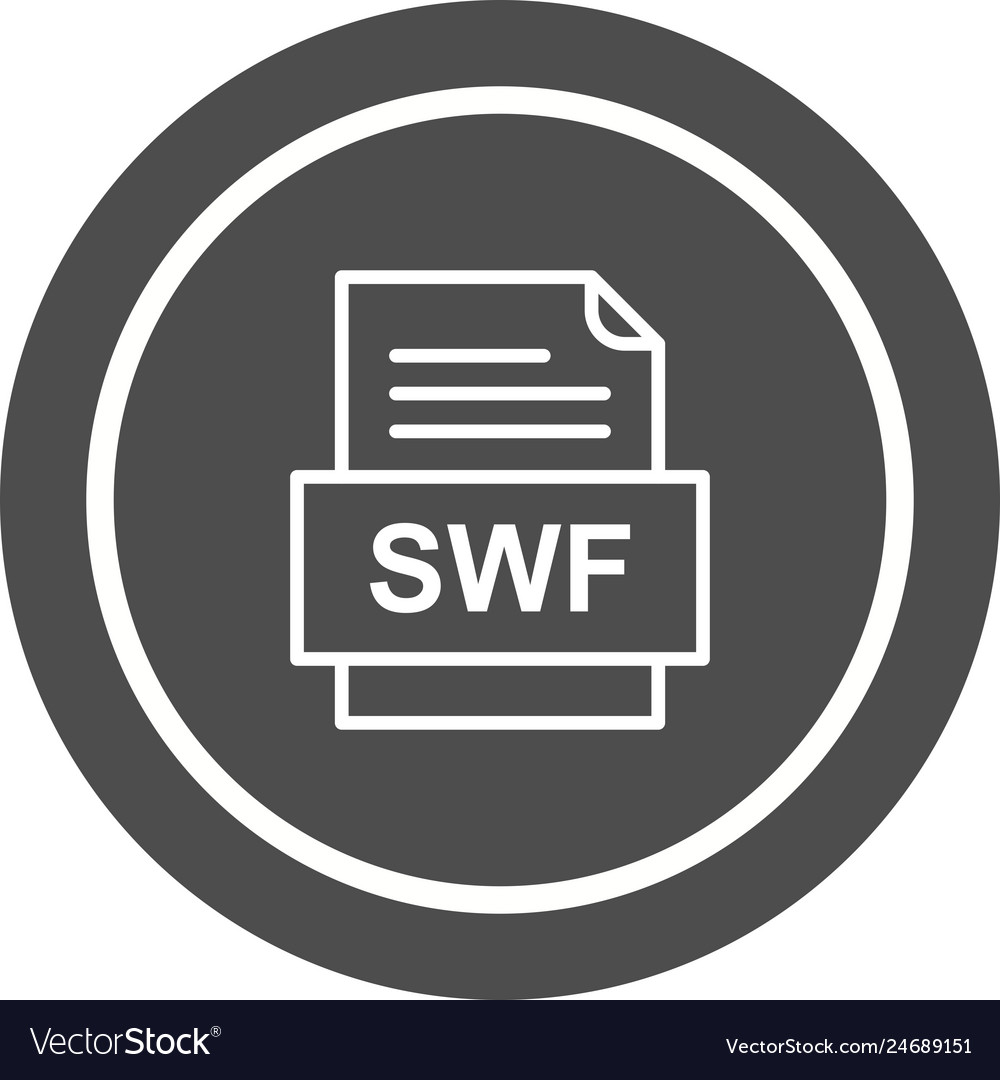 Swf file document icon