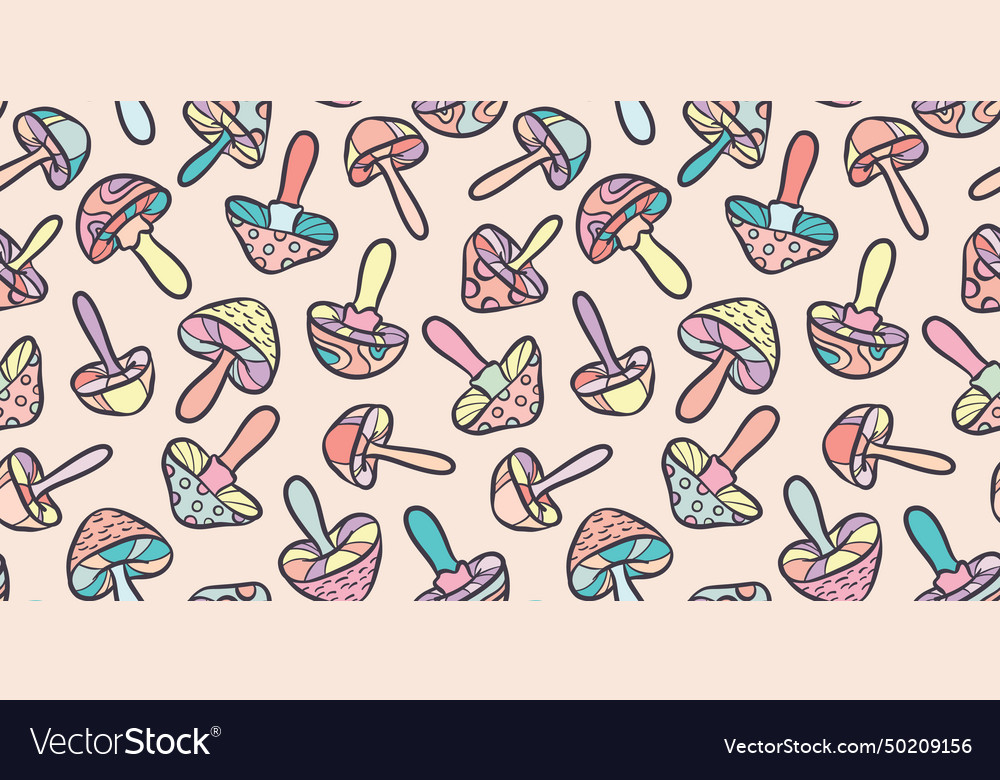 Abstract psychedelic surface pattern design