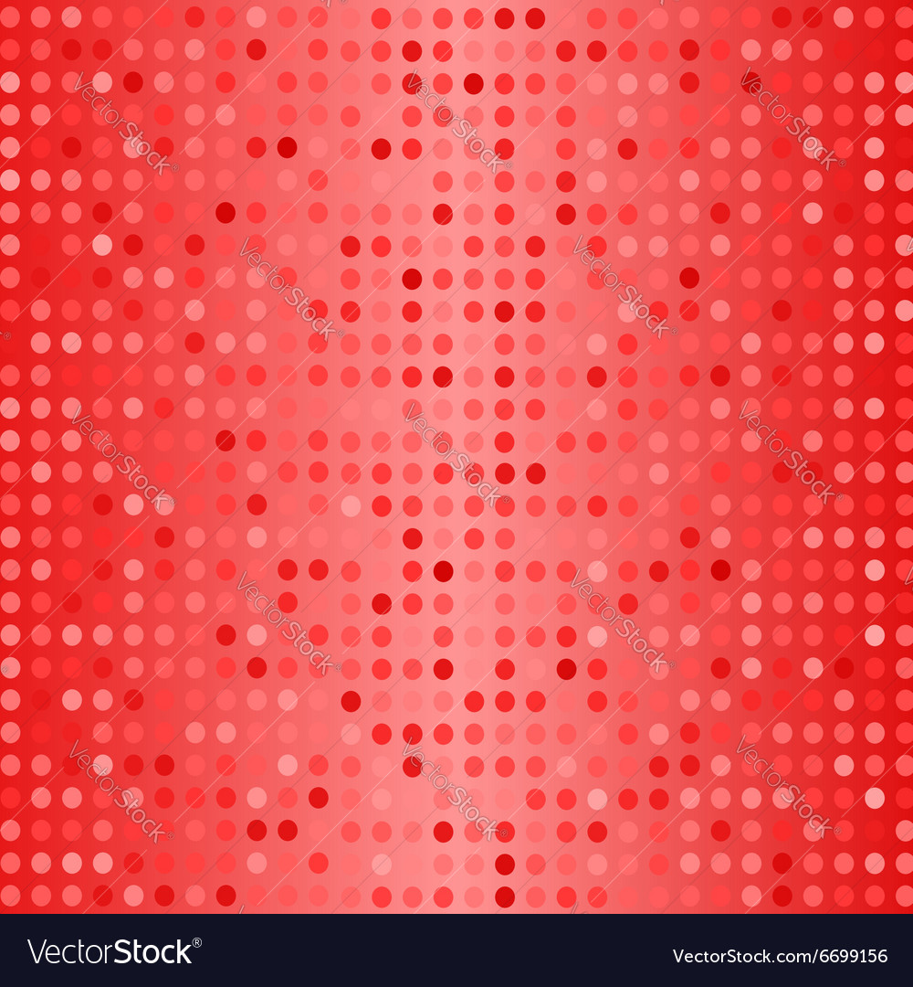 Dots on red background halftone texture