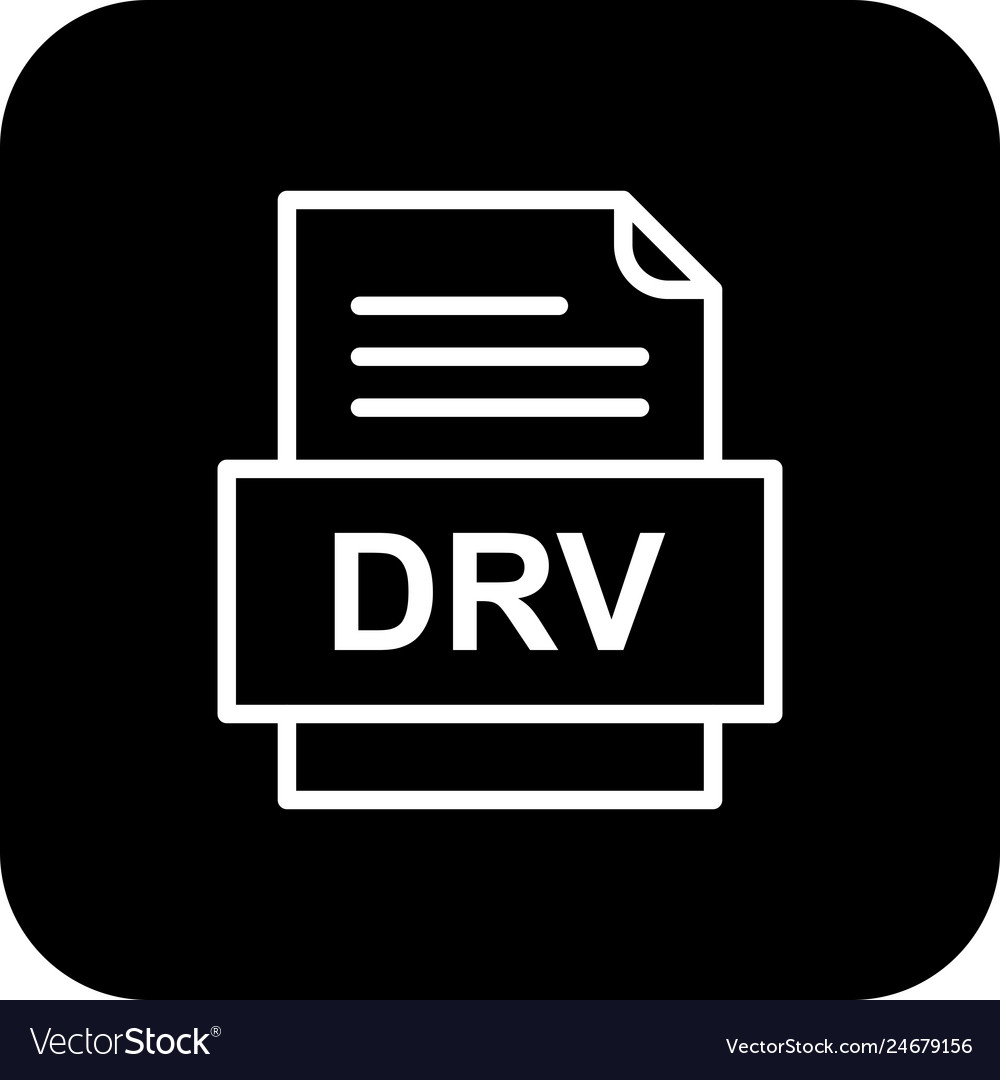 Drv file document icon