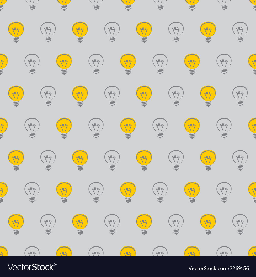 Modern Lightbulb Pattern