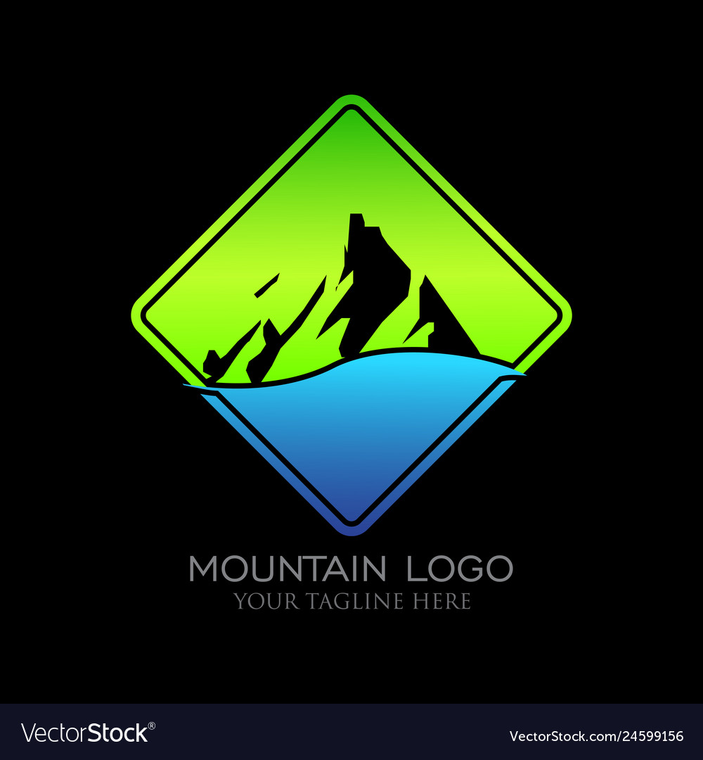 Mountain logo design