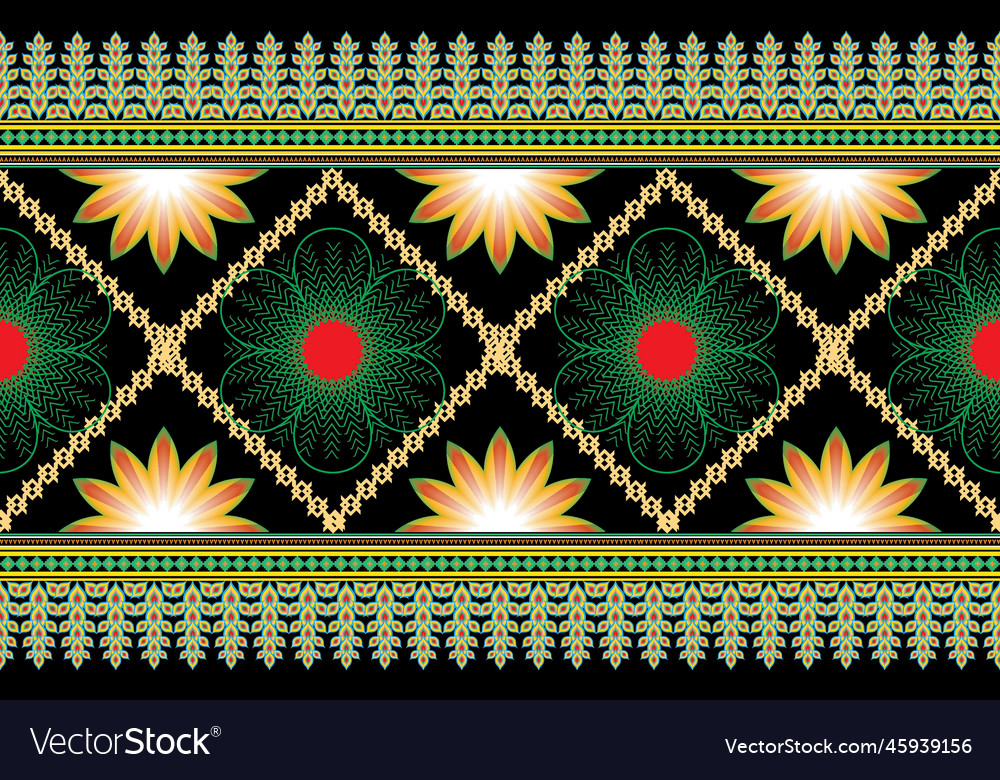 Sacral tribal ethnische Motive geometrische